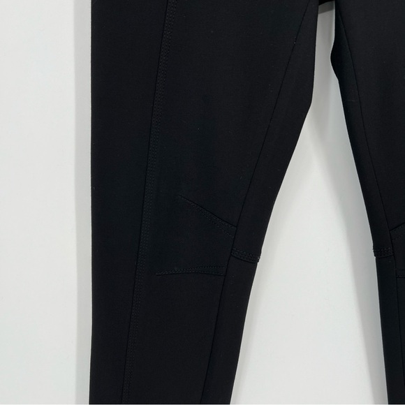 ATM ANTHONY THOMAS MELILLO Ponte Mid-rise Moto Pants In Black Size 4 - Picture 8 of 12